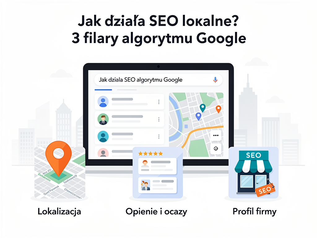Jak działa SEO lokalne? 3 filary algorytmu Google