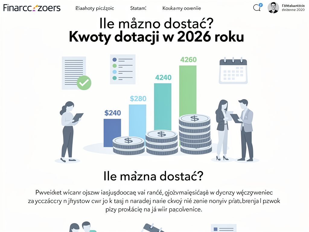 Ile można dostać? Kwoty dotacji w 2026 roku