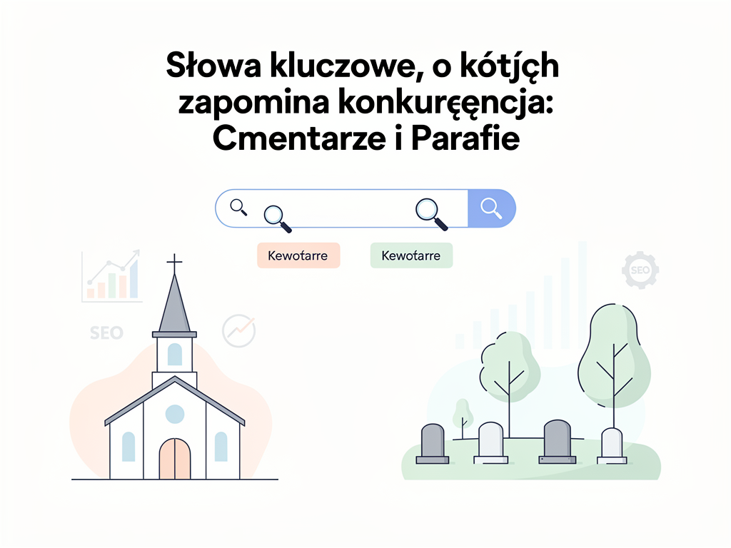 Słowa kluczowe, o których zapomina konkurencja: Cmentarze i Parafie