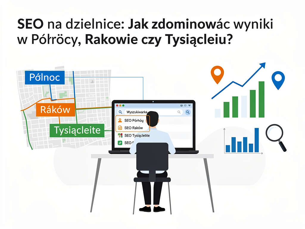 SEO na dzielnice: Jak zdominować wyniki w Północy, Rakowie czy Tysiącleciu?