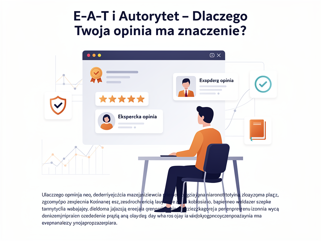 E-E-A-T i Autorytet – Dlaczego Twoja opinia ma znaczenie?